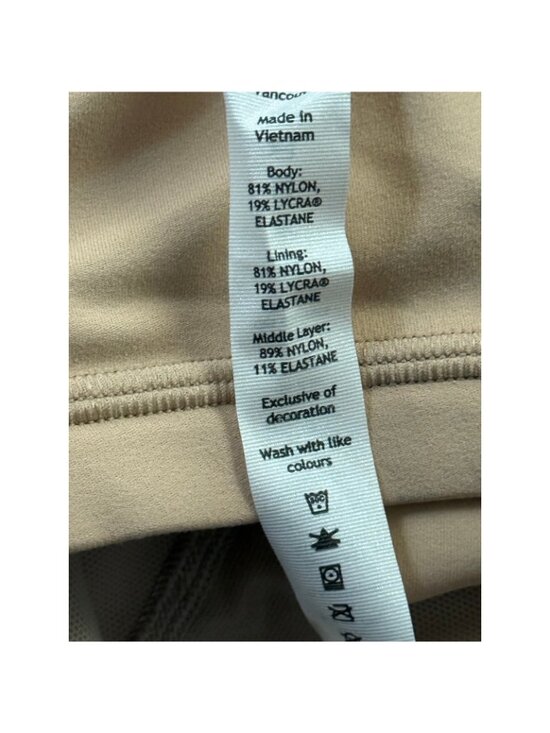 Lululemon Align Bodysuit Women Size 2 W1DY7S in CNTR Beige Nude NWT - Picture 12 of 16